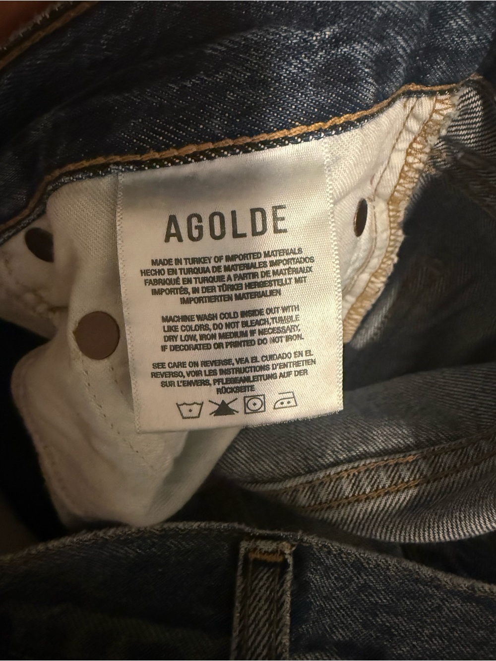 Agolde Arc Criss Cross Jean - Picture 6 of 6